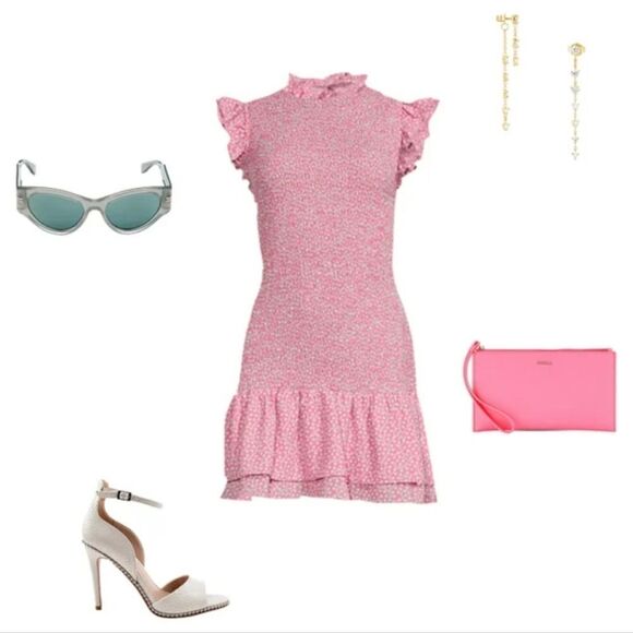 French Connection Elao Verona crepe mini dress, xlarge - Picture 2 of 15